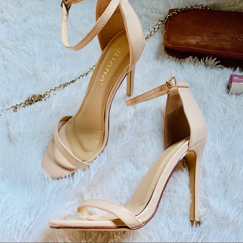 Liliana strap heel
